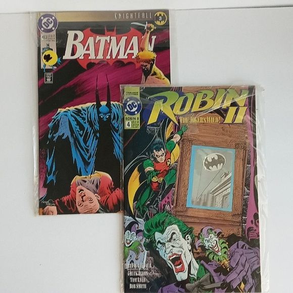 DC Batman and Robin II Comic Books 93' Lot of 2 - Picture 1 of 5